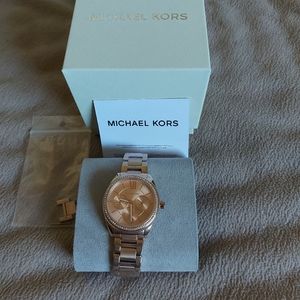 Authentic Brand New MK Rose Gold Watch